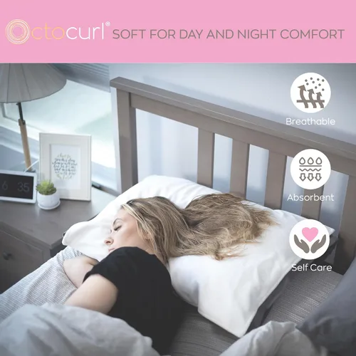 Miniatura 5 de Octocurl Funda de almohada de satén reversible en microfibra absorbente para cabello mojado Más suave que la seda Funda de almohada de satén