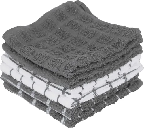 Miniatura 15 de Ritz Juego de paños de cocina a cuadros: altamente absorbente y súper suave - 100% algodón, paños de limpieza de cocina duraderos para limpiar mesas