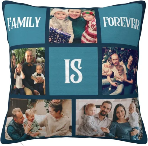Miniatura 16 de Regalos para mamá - Funda de almohada personalizada con fotos, funda de almohada personalizada con foto para mamá, funda de almohada personalizada