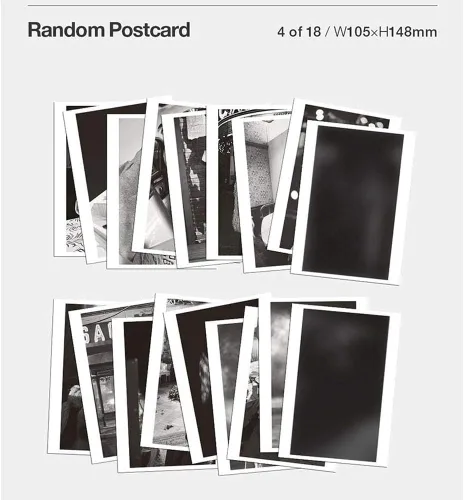 Miniatura 3 de Blackpink Rose First Single Album R (incluye tarjeta fotográfica oficial/póster de pedido anticipado incluido, plegado) Beneficio de pedido