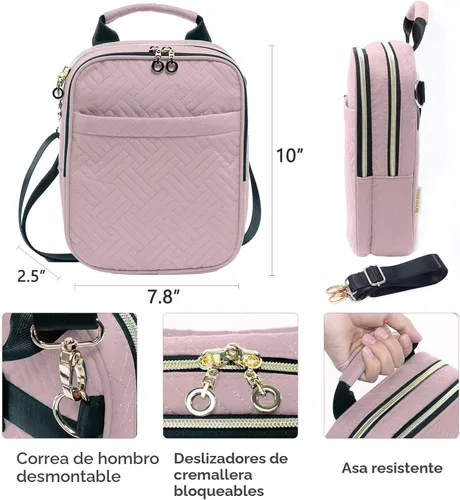 Miniatura 5 de Estuche Suave para Pistola, Bolsa de Pistola para Mujeres, Bolsa de Pistola CCW, Bolsa Cruzada para Pistola, Bolsa de Pistola de Porte Oculto, Bolsa
