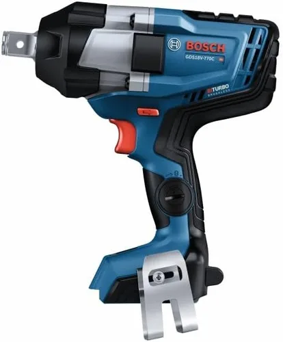Miniatura 3 de BOSCH GDS18V-770CN PROFACTOR Llave de impacto de 3/4 pulgadas lista para conectarse de 18 V con anillo de fricción y orificio pasante