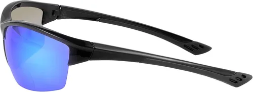Miniatura 4 de Mass Vision "The Skillful" - 2 pares de lentes de sol bifocales polarizados unisex ligeros Negro/Open Road Blue