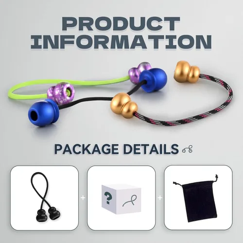 Miniatura 3 de Cuentas Fidget - Cuentas Fidget Antiestrés Spin & Bump - Hechas de aleación de aluminio - para hombres, mujeres y jóvenes jugadores hábiles crea un