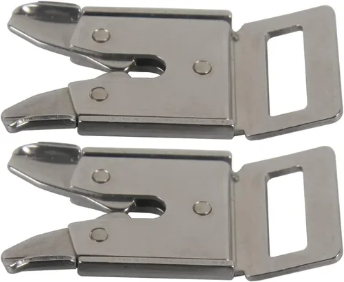 Miniatura 4 de eTone 1 par de clips de correa de cuello de transporte para Rolleiflex 2.8F 3.5E 2.8E 3.5F 3.5T 3.5C 2.8FX F4, plateado