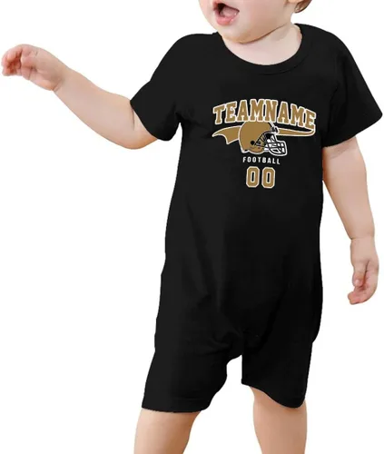 Miniatura 77 de Traje de fútbol personalizado para bebé, hace que tu bebé nombre y número de ropa de fútbol regalos