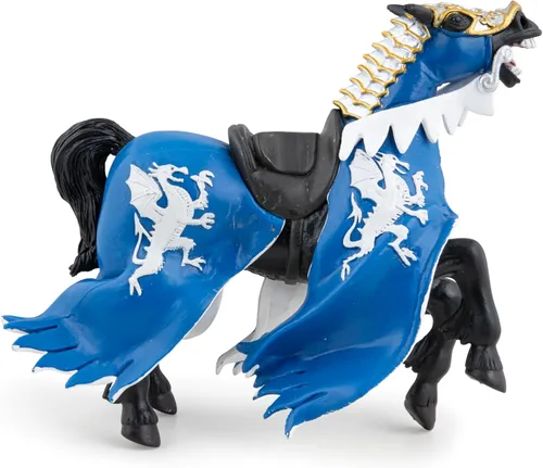 Miniatura 8 de Caballo del Rey Dragón Azul por Papo