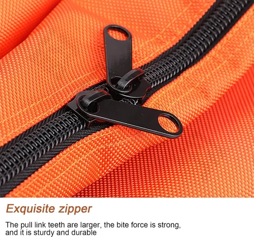 Miniatura 3 de Bolsa de espada de esgrima, bolsa de rodillo de esgrima, bolsa de rueda con barra de tiro para espada, sable y lámina, bolsa de esgrima portátil