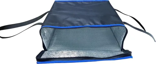 Miniatura 4 de ATYARD Bolsa de entrega de pizza, 14 x 14 x 5 pulgadas, bolsas calentadoras de pizza para llevar calientes, bolsa de entrega de alimentos aislada