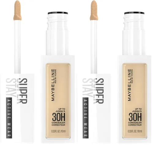 Miniatura 11 de Maybelline Super Stay - Maquillaje corrector líquido, corrector de cobertura completa, hasta 30 horas de duración, resistente a la transferencia, SS