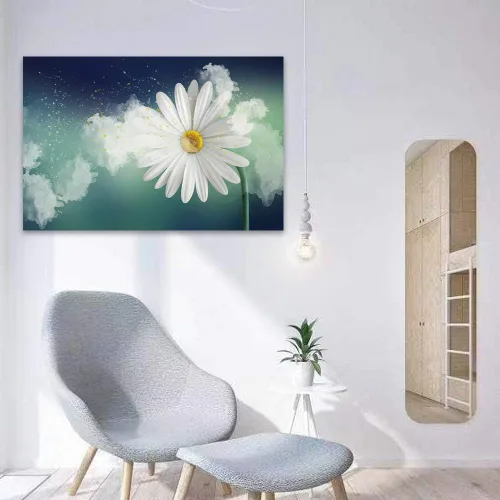 Miniatura 2 de wall26 Canvas Wall Art Beautiful Flowers Pictures Home Wall Decorations for Bedroom Living Room Paintings Canvas Prints Framed - 32x48 inches