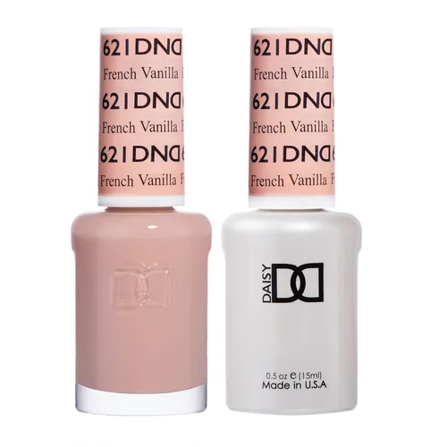 Miniatura 25 de DND - Juego de esmaltes de gel, colección beige nude, esmalte de gel UV/LED y esmalte de uñas secado al aire, dúo de esmalte a juego sin astillas