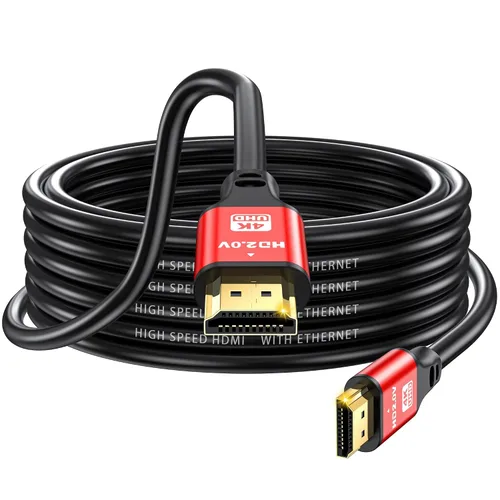 Miniatura 13 de Cables HDMI 8K 48Gbps 2.1 1.5 pies 60HZ, 4K 2.0@120Hz 18GBPS, cable HDMI de alta velocidad, Ultra HD, retorno de audio Ethernet, video 4K, 1080p