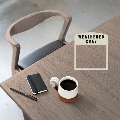 Miniatura 3 de Varathane - Tinte de madera prémium de secado rápido, 269394, cuarto de galón, gris desgastado Gris(Weathered Gray)