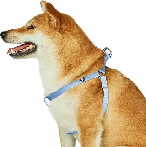 Miniatura 8 de Blueberry Pet Essentials Step-in - Arnés para perro, tamaño mediano, chaleco ajustable rosa fucsia, nailon sólido clásico para perros machos