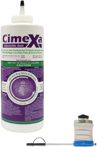 Polvo CinmeX: defensa duradera contra plagas, incluye USA Supply Puffer