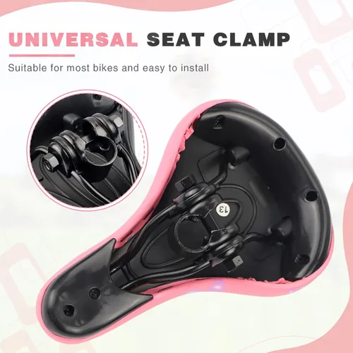 Miniatura 4 de WEEROCK Asiento de bicicleta para niños, asientos de bicicleta para niños de 14, 16, 18, 20, 24 pulgadas, bicicleta de repuesto para niños y niñas
