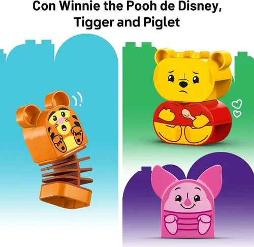 Miniatura 6 de LEGO DUPLO Disney Juego de Construcción de la Fiesta de Cumpleaños de Winnie The Pooh – Juguete para bebés de 18 meses en adelante – Juguetes