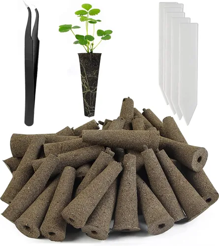 Miniatura 8 de Paquete de 30 esponjas de crecimiento, esponjas de repuesto para crecimiento de raíces, cápsulas de semillas compatibles con AeroGarden, kit