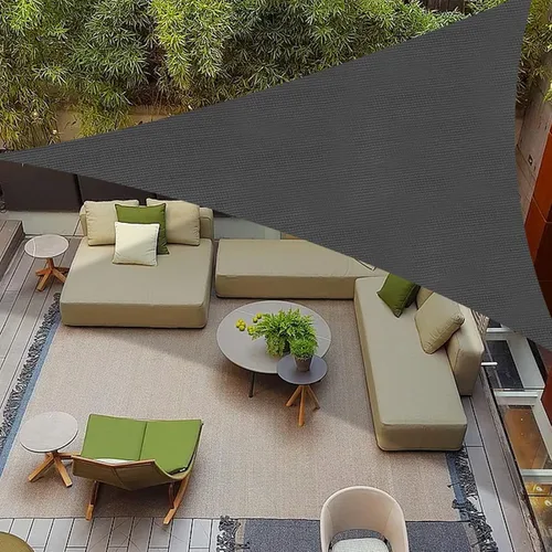Miniatura 8 de COOLBOYS - Toldo parasol rectangular de 16 x 20 pies, protección UV, para exteriores, arena, toldo para patio, césped, jardín, cochera, terraza