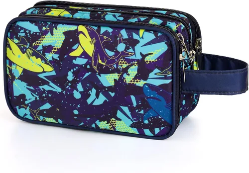 Miniatura 10 de Neceser infantil para niñas y niños, tinte azul