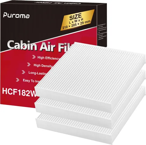 Miniatura 9 de Puroma Filtro de Aire de Cabina de Reemplazo para CP182, CF11182, Honda Civic, Clarity, CR-V, CR-Z, HR-V, Fit, Insight, Odyssey, Acura MDX, RDX