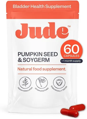 Jude Suplementos para el control de la vejiga para mujeres | Píldoras hiperactivas de apoyo de la vejiga para reducir fugas e incontinencia | Menos