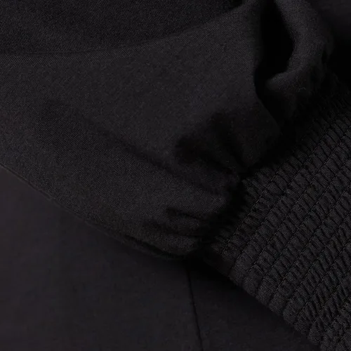 Miniatura 7 de Tienda Essentials - Camiseta de manga larga con cuello redondo y puños fruncidos para mujer
