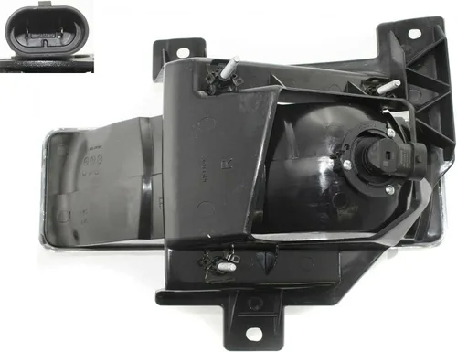 Miniatura 4 de APA - Luz antiniebla de repuesto con bombilla para 97 98 1997 1998 F150 F250 Expedition Par pasajero derecho derecho derecho y conductor izquierdo