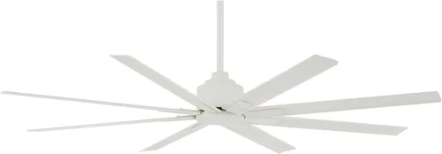 Minka-Aire F896-65-WHF Xtreme H2O - Ventilador de techo exterior de 65 pulgadas con motor de CC en acabado blanco plano