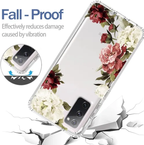 Miniatura 7 de Funda para Samsung Galaxy S20 FE 5G, Samsung S20 FE SM-G781U con protector de pantalla de vidrio templado, funda protectora de cuerpo completo