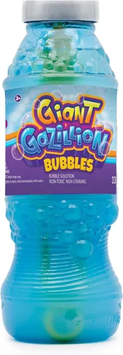 Miniatura 8 de Gazillion Bubbles, solución original de burbujas de 1 litro, crea burbujas con fórmula premium y varita de burbujas 7 en 1, no tóxica y segura Verde