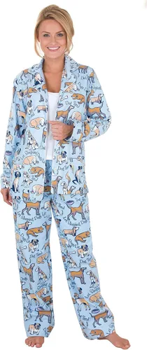 Miniatura 7 de PajamaGram Pijamas de invierno para mujer - Pijamas de franela para mujer