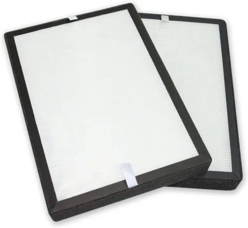 PUREBURG Filtro de repuesto compatible con COSTWAY IGYLAR Domie 4 en 1 purificadores de aire iónico compuesto, filtración de carbón activado HEPA