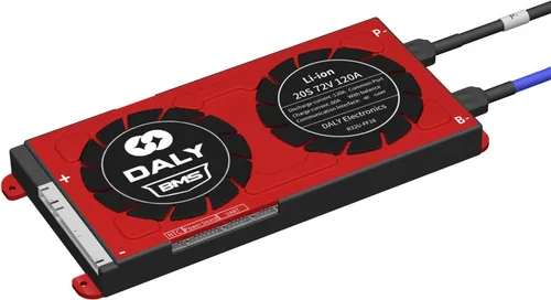 Miniatura 31 de DALY Smart BMS Li-ion 72V 20S 30A con comunicación UART, restablecimiento del módulo Bluetooth, puerto común para UPS convertidor de potencia