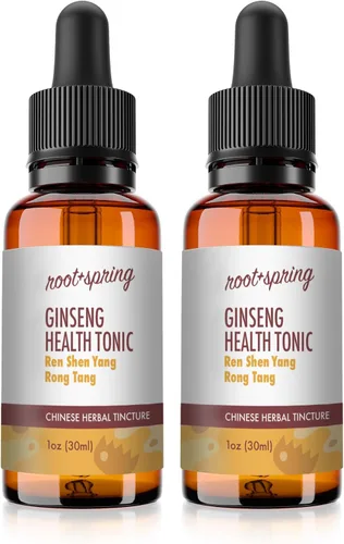 Tónico de salud de ginseng – Shen Yang Rong Tang – Shen Yang Rong Wan Tintura de hierbas (extracto líquido) – Concentrado con cuentagotas –