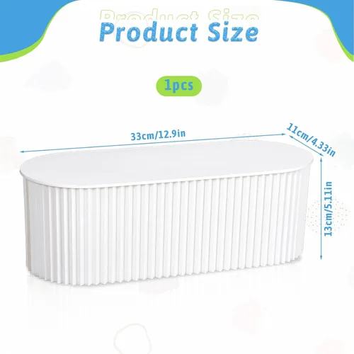 Miniatura 2 de Caja organizadora de cables, organizador de cables, caja organizadora de cables grande para ocultar la regleta de alimentación y debajo