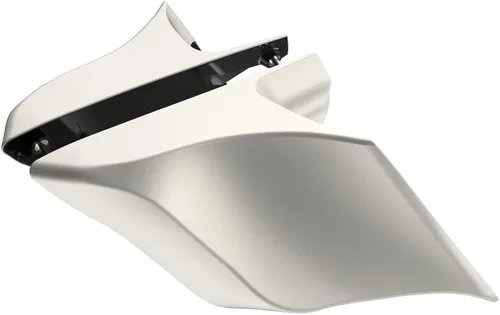 Miniatura 69 de Advanblack Barracuda - Cubiertas laterales estiradas plateadas (brillantes), paneles extendidos para Harley Touring Street Glide Road Glide Electra