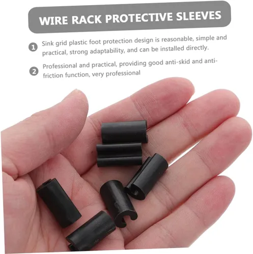 Miniatura 7 de Yardwe 200 piezas antideslizantes para fregadero, protectores de patas de apertura para cocina, protectores de sillas antiarañazos para suelos