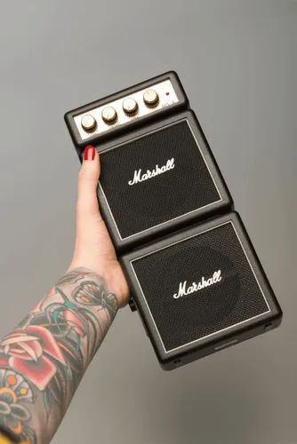 Miniatura 4 de Marshall MS4 Amplificador de Guitarra Mini Micro Full Stack con Batería