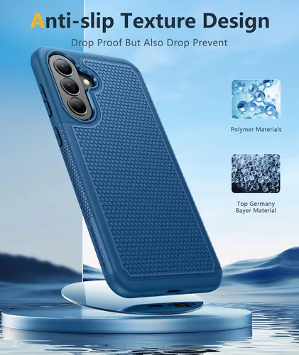 Miniatura 699 de FNTCASE Funda para iPhone 17 Pro: Fundas delgadas translúcidas de color azul claro compatibles con MagSafe, protección completa de la cámara