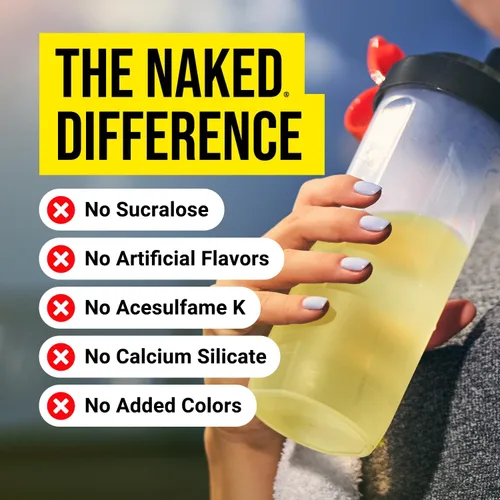 Miniatura 2 de NAKED Sobres de Creatina Monohidrato de Limón Lima Micronizada Pura, Vegano, Sin OGM, Sin Gluten, Sin Soja. Ayuda a las Ganancias de Fuerza, Sin