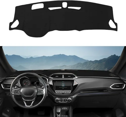 Alfombrilla de tablero de ajuste personalizado para Chevrolet Trailblazer 2021 2022 2023, accesorios con cubierta de salpicadero HUD, alfombrilla