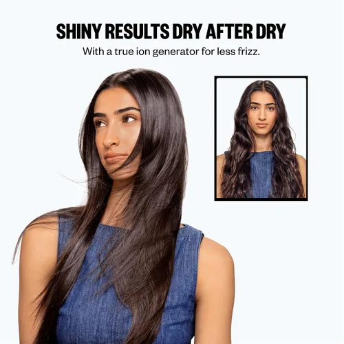 Miniatura 3 de Secador de pelo de alta velocidad BaBylissPRO 2000W Brushless Motor for All Hair Types, Engineered Airflow for Frizz-Free Results, Black, BRAP2
