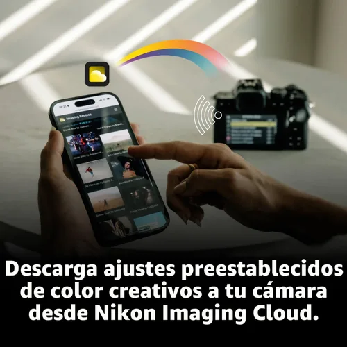 Miniatura 10 de Nikon Z50 II Cámara compacta sin espejo para fotos fijas/vídeo con preajustes de color fáciles y Compartir fotos inalámbrico Modelo Nikon USA