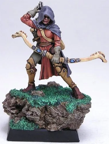 Miniatura 2 de Figura femenina con arco 03255 de Reaper