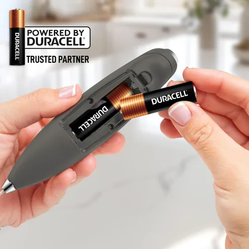 Miniatura 193 de Zulay Milk Boss Espumador de leche potente manual, hace espuma para latte, batidor para mezclar bebidas, café, miniespumador para capuchino, frappé
