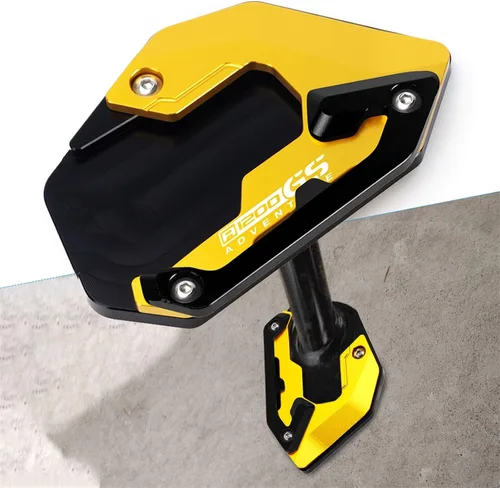 Miniatura 2 de Moto Kickstand lateral placa ampliadora para BMW R1200GS ADV R 1200 GS LC R1250GS GSA R 1250GS Adventure Low Suspension (Color : A R1200GS ADV)