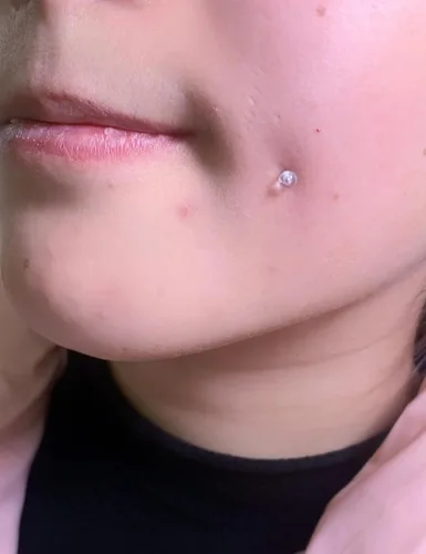 Miniatura 5 de Anillos de plástico transparente de 16G y 14G para la lengua, piercing para cirugía, bioflex flexible, extra largo, labtert, monroe, medusa, anillos