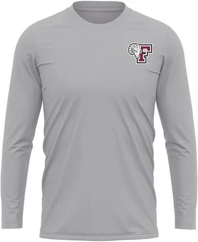 Miniatura 66 de Camisa deportiva de manga larga oficial de la NCAA Collegiate para hombre, con logotipo en el pecho izquierdo, colección Athletic Heather